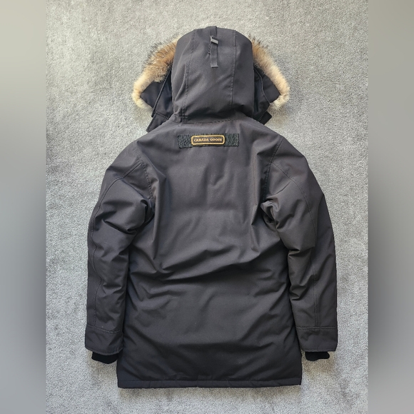 Mens Canada Goose Langford Parka - Fusion Black size Large - Picture 2 of 6